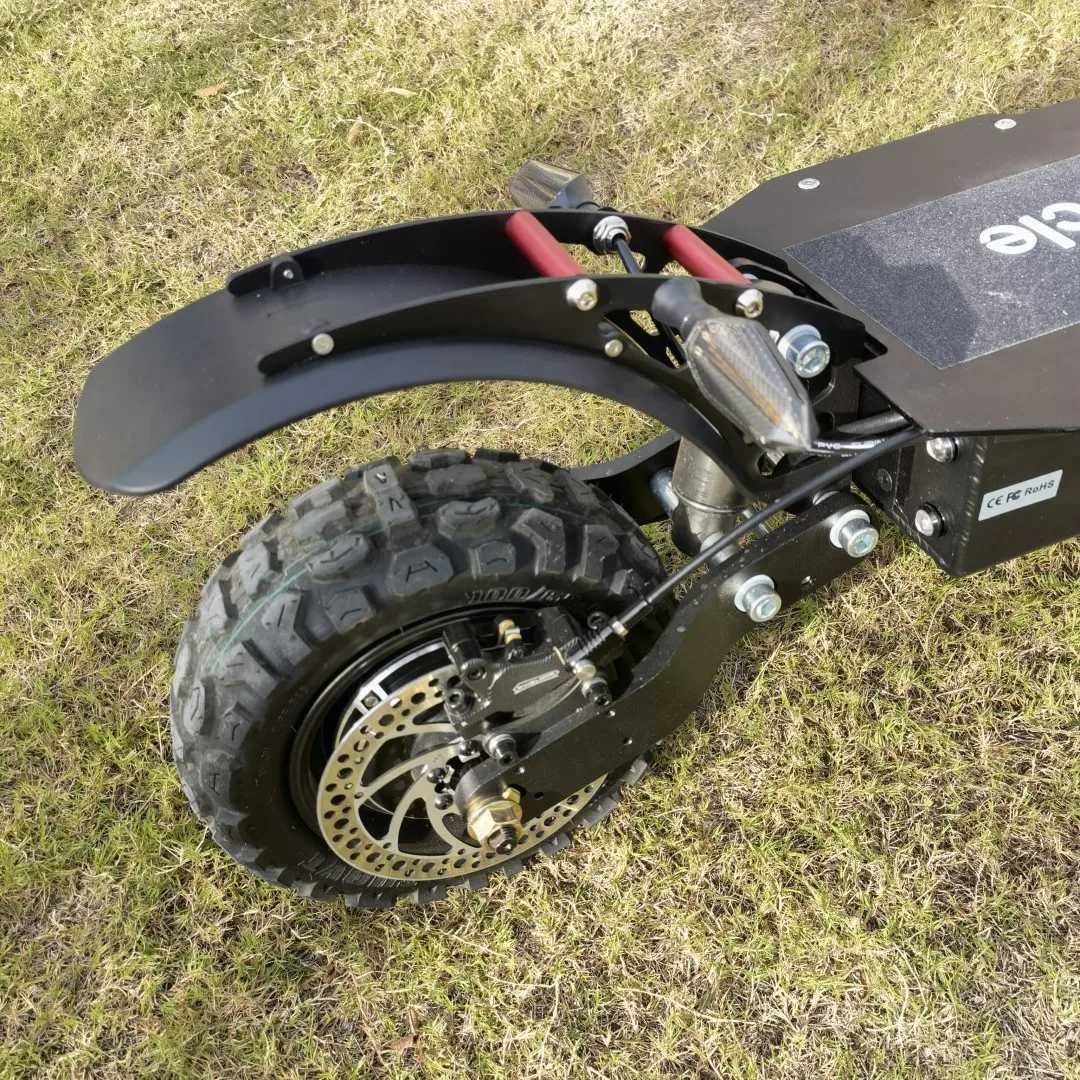 Gaea 5600w 11 inch off road dual motor foldable 60v electric scooter 80km/h adults e scooter trotinette-electrique- monopattino