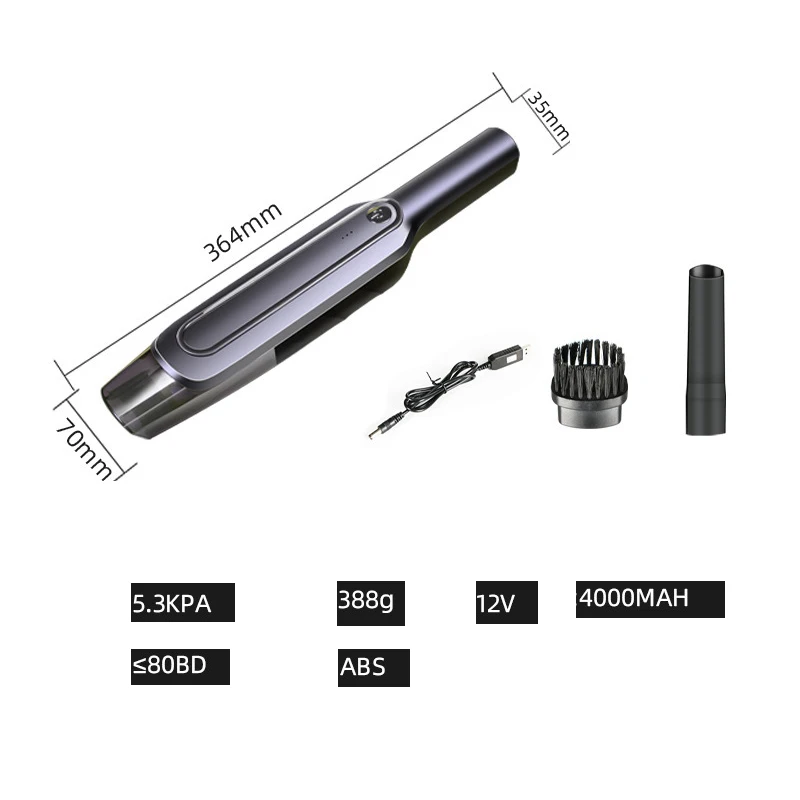 Car Vacuum Cleaner Portable wireless Wired Handheld Auto Vacuum Cleaner 12V Mini Car Vaccum Cleaners