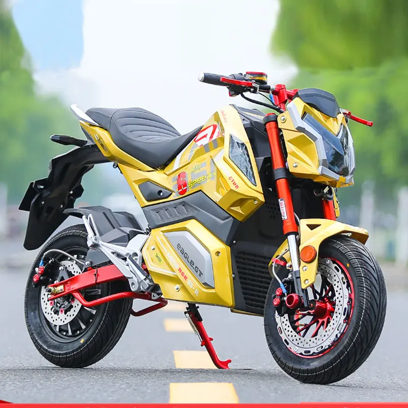 Cheap Price High Speed Fashionable 72V 20Ah 20000w Lithium Adult Electric Motorcycle For Sale