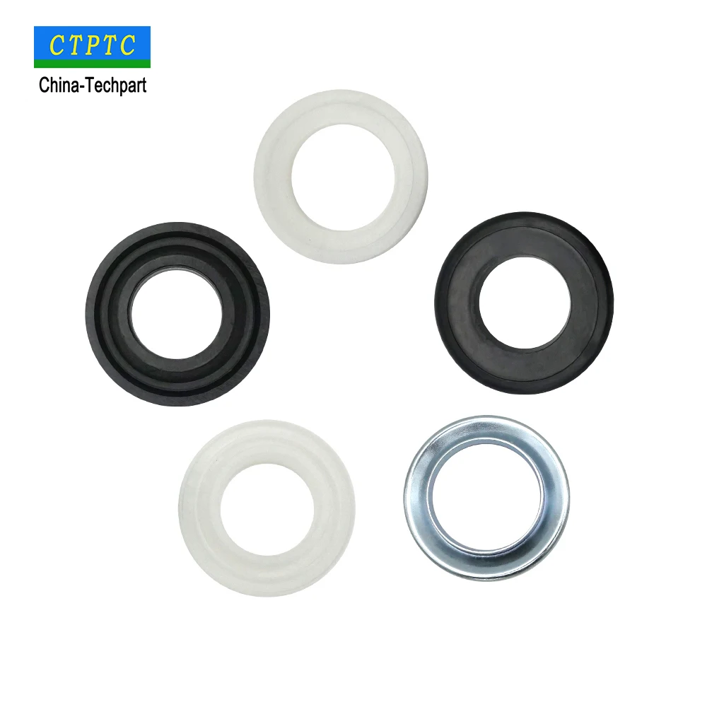 Conveyor Roller Punching Shaft Bearing Housing Metal Cap Plastic Labyrinth Sealing Kits TK6206-122