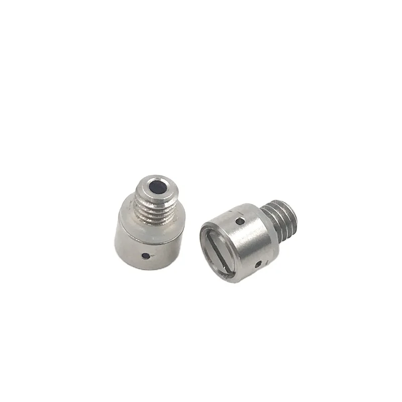 SINRI factory 304 Stainless Steel Waterproof Breathable Vent Plug  Air Permeable M5  Breather Vent Valve