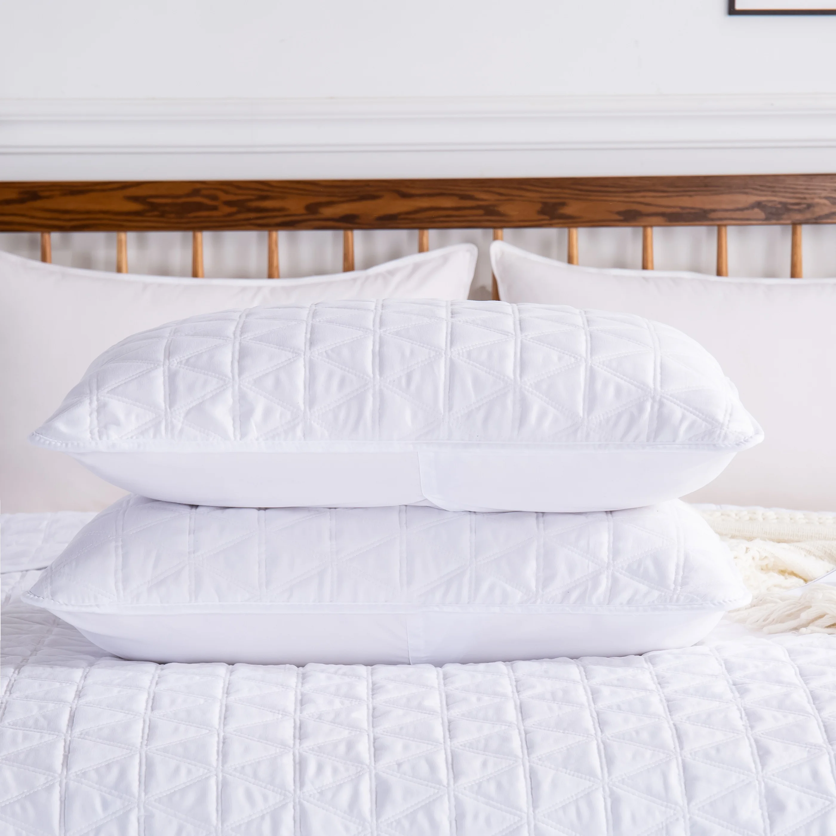 New design Ultrasonic quilting grey Comforters high quality solid dyed ultrasonic quilting living room bedspread