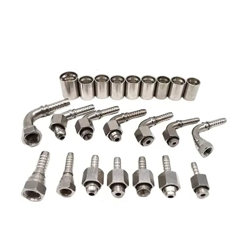 14212-10-08 Eaton Carbon Stainless Steel Orfs Male Flat Hydraulic Hose Fitting With O-ring