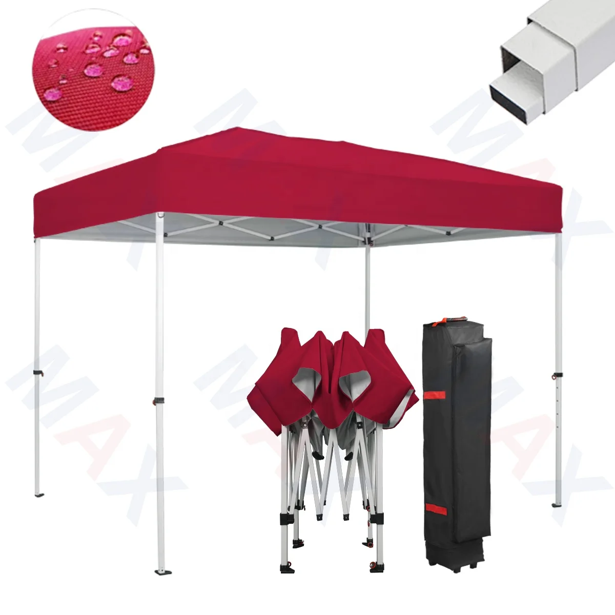 Exprees Lite Waterproof Backpacking Tarp Shelter Lightweight Outdoor Hiking Canopy Tent  for camping Steel Frame Trade Show Tent
