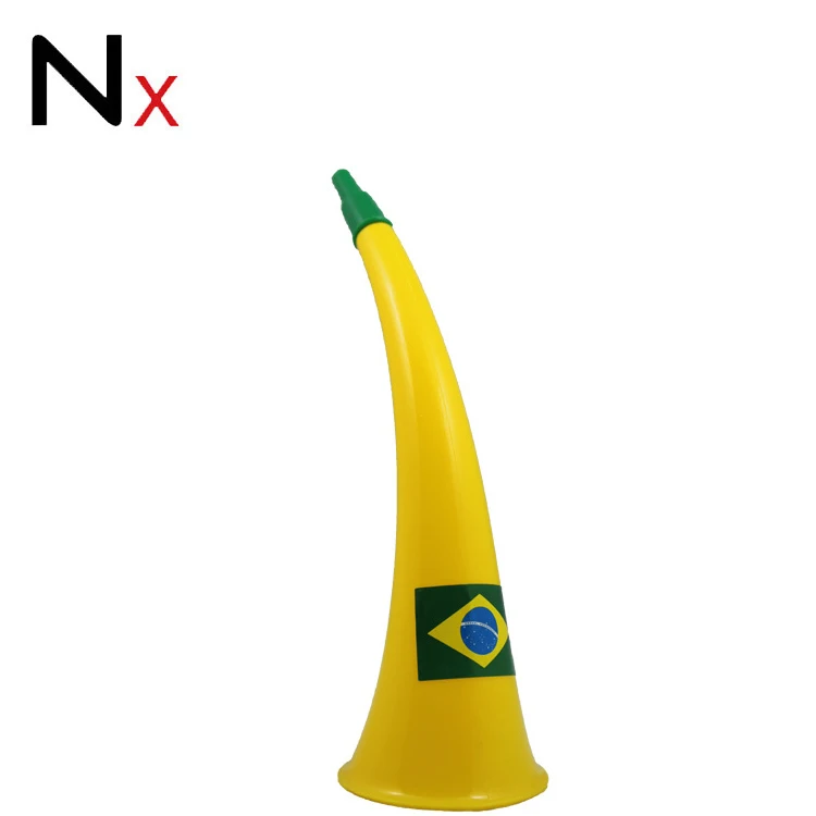Nuoxin Mini 28 см vuvuzela Флаг Бразилии логотип air ox рог для спорта