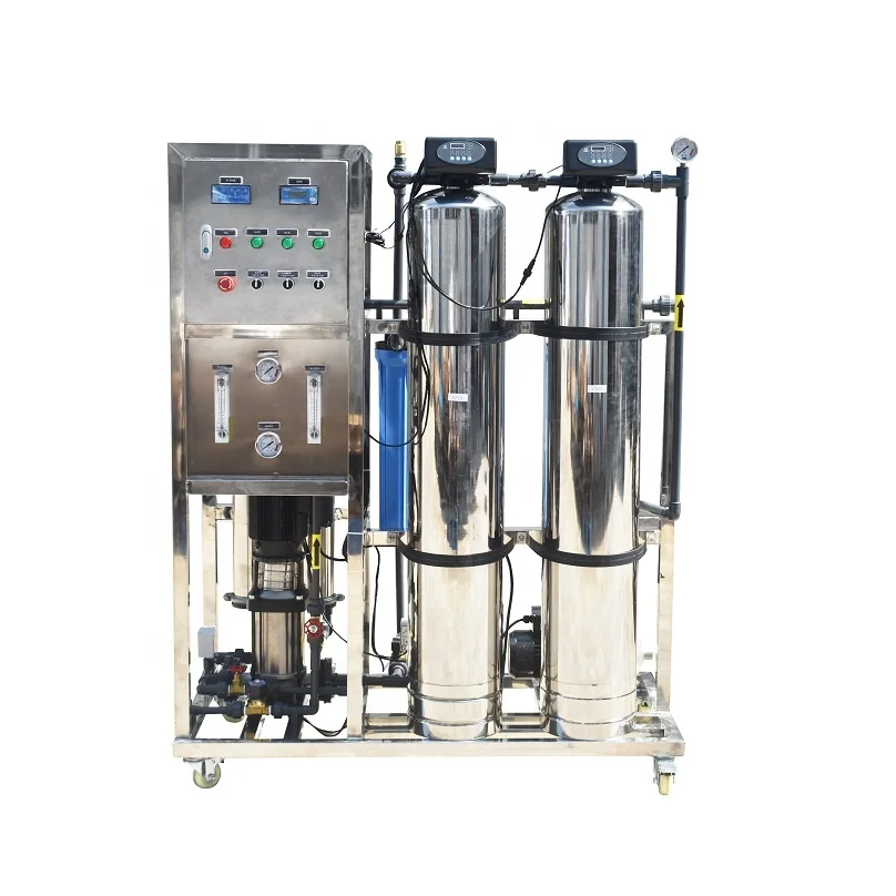 Purified water plant Hot Sale China Osmosis Reverse 500 LPH RO Water Treatment System Plant Price