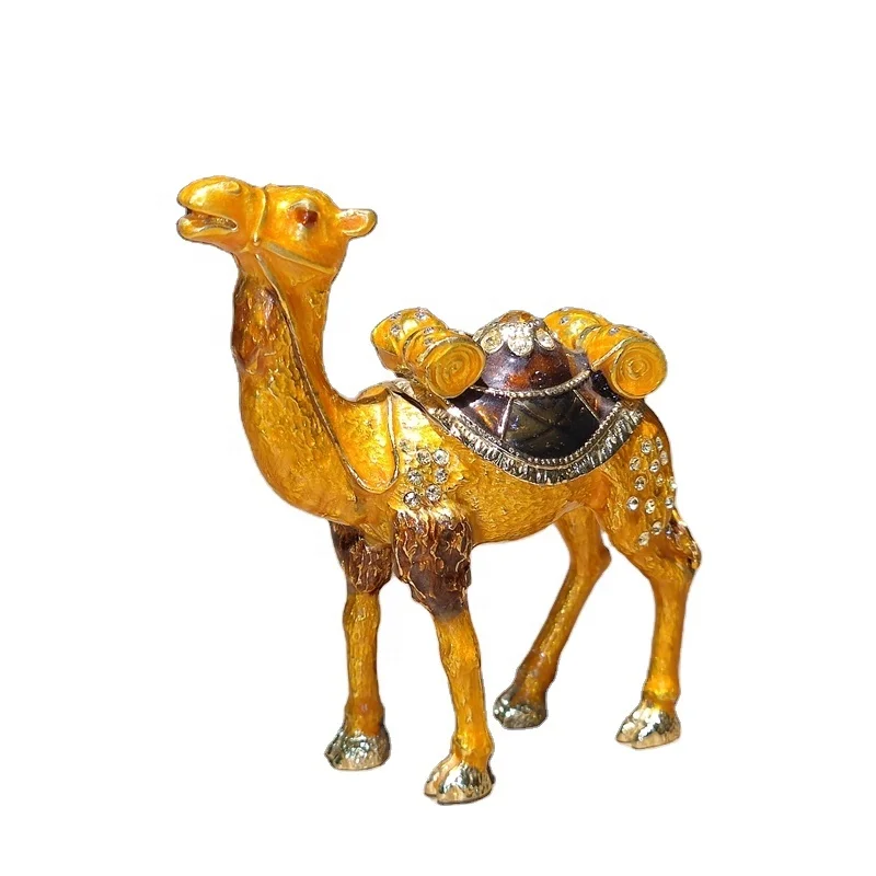 YI SHANG BAO Middle Eastern style enamel color creative characteristic small camel jewelry box