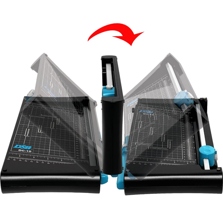 DC-10 4 в 1 Многофункциональный триммер для бумаги поворотный бумагорезательная мшина и простота в эксплуатации резаки и триммеры