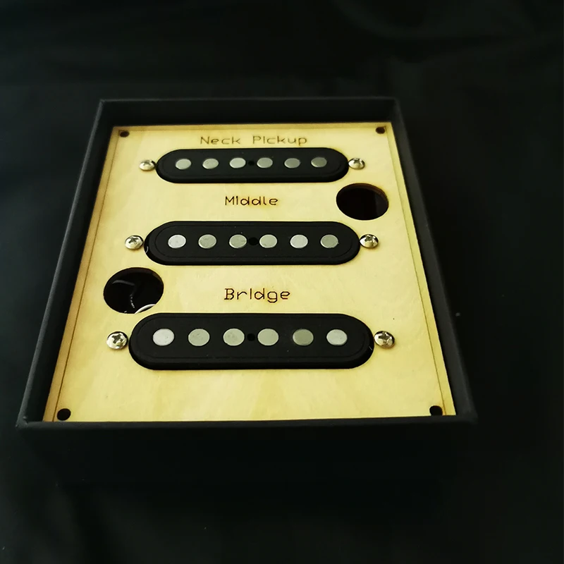 Mhta-G04 Fever Double-Layer Single Coil Series Double-Layer Noise Reduction  Electric Guitar Pickup