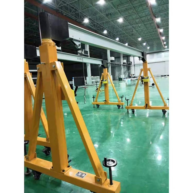 Factory direct portable gantry crane hoist 5t 5 ton portable gantry crane