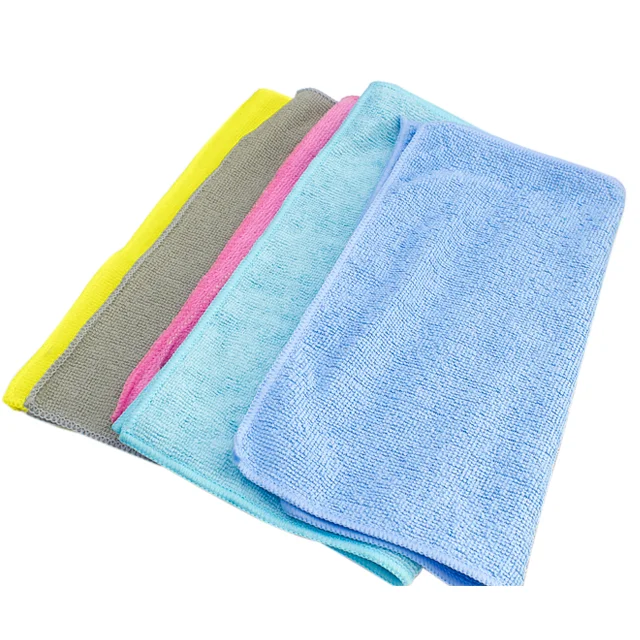 Custom Microfiber Cloth Micro Fibre Towel Microfiber Cleaning Cloths For Car Kitchen