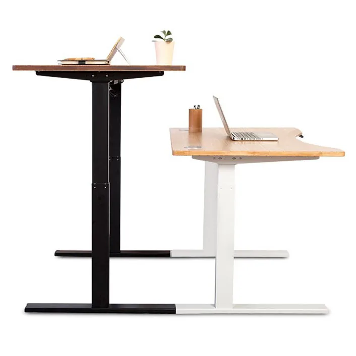 lift top bamboo table Eco-friendly bamboo desktop with height Adjustable Lifting Frame Bamboo desk For Office Home