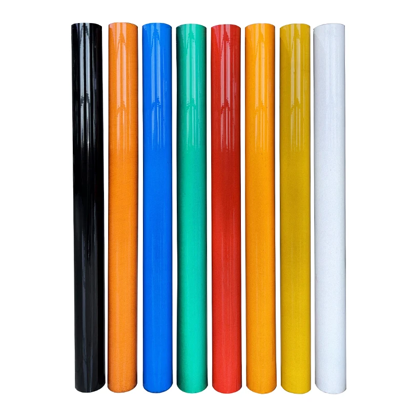 1.24m * 45.7m Engineer Grade 5100 Reflective Sheeting For Vinyl Traffic Signs Glass Beads