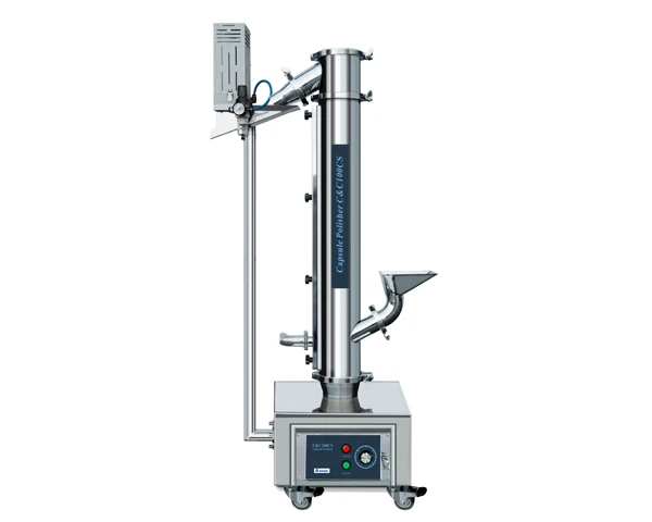 Large capacity fully automatic C&C100CS capsule polisher machine