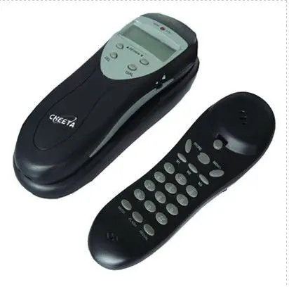 NEW Factory hot selling wall-mounted telephone set for room/office black