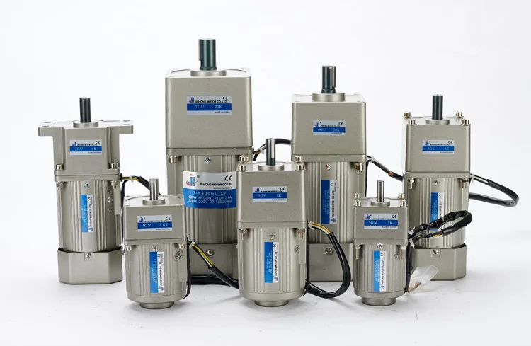 250W watt AC gear motor for package machine rotating 380V/220V with ear GS