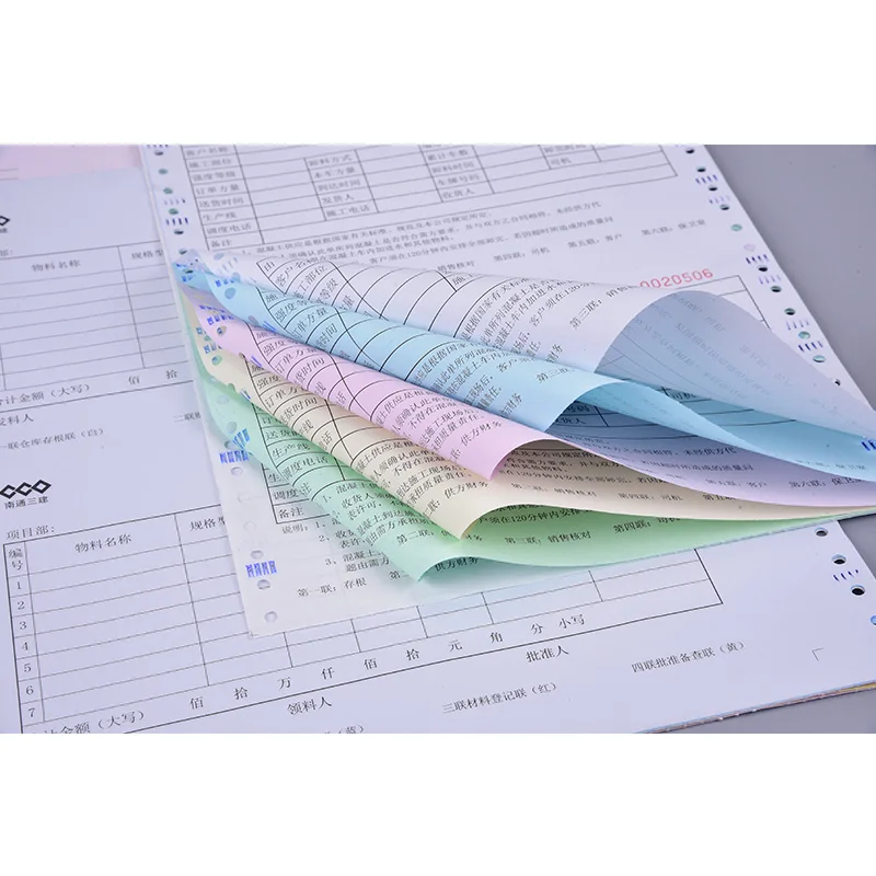 carbonless paper supplier restaurant invoice price carbonless copy paper