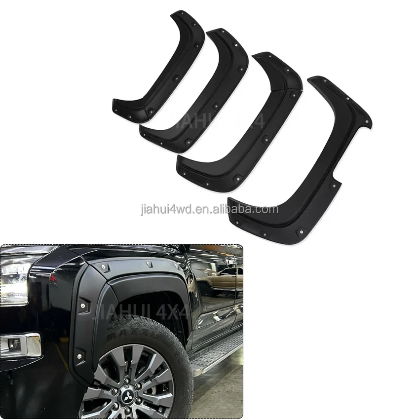 Для MITSUBISHI L200 2023 2024 2025 ABS FENDER плавные болты стильные колесные арки 4x4 аксессуары