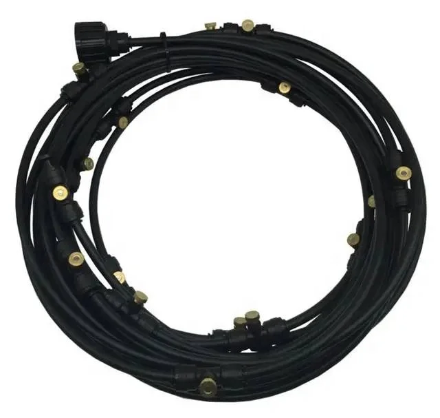 Pkydrip DIY 10m 30m 50m spray irrigation system misting irrigation cooling Outdoor Garden Irrigation Spray Set