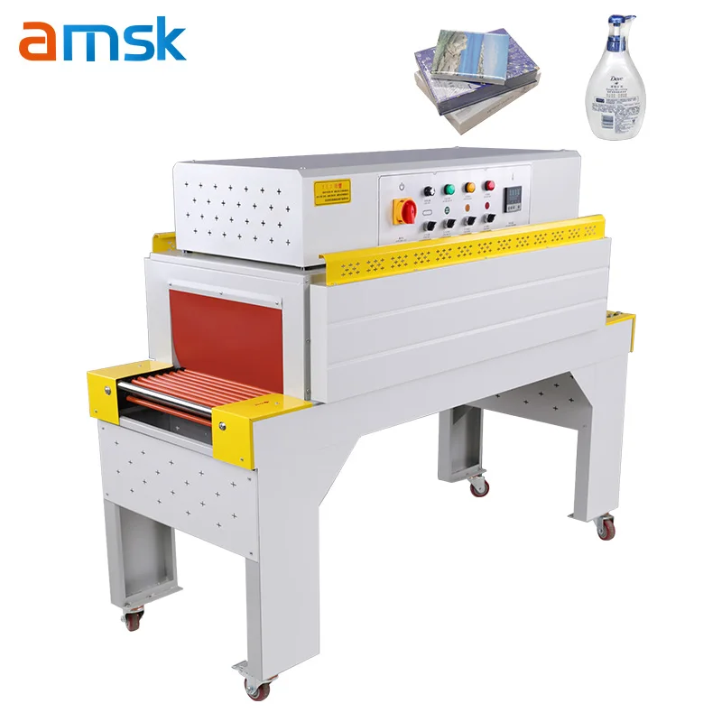 BS-5530 Automatic Internal Circulation Plastic Film Tunnel Shrink Wrapping Machine Shrink Wrapping Machine for Tableware Toys