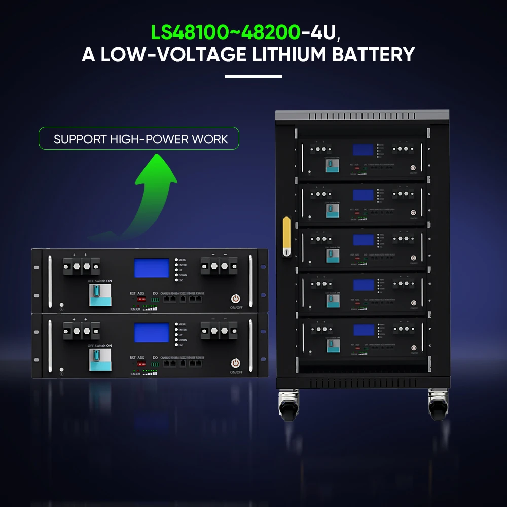5kwh 10kwh Pack Lithium Ion Battery LiFePO4 Solar Inverter Home Energy Storage