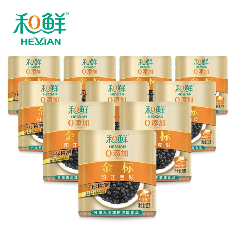  Бренд Hexian Healthy foods от производителя ферментированные соевые бобы черный соус Чили поставщики соуса оптовая