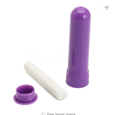 Empty Essential Oil Personal Inhaler Refillable  blank nasal inhaler