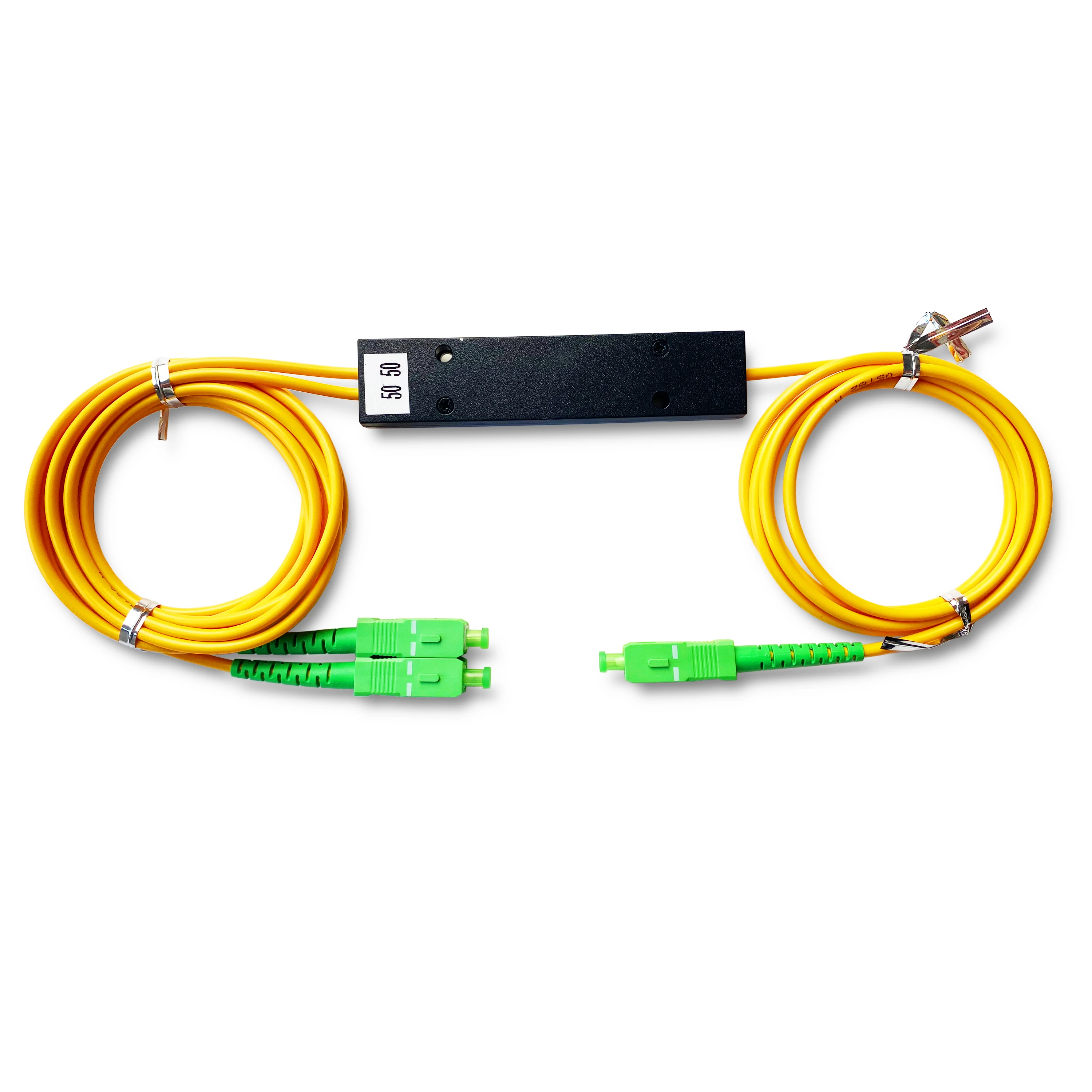 FTTH ABS Box FBT 1x2 Splitter  Fiber Coupler fiber connector Factory supply fiber optical coupler