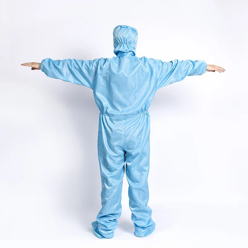 S-6XL Reusable ESD Coverall Class 100 class 1000 Cleanroom Clothes