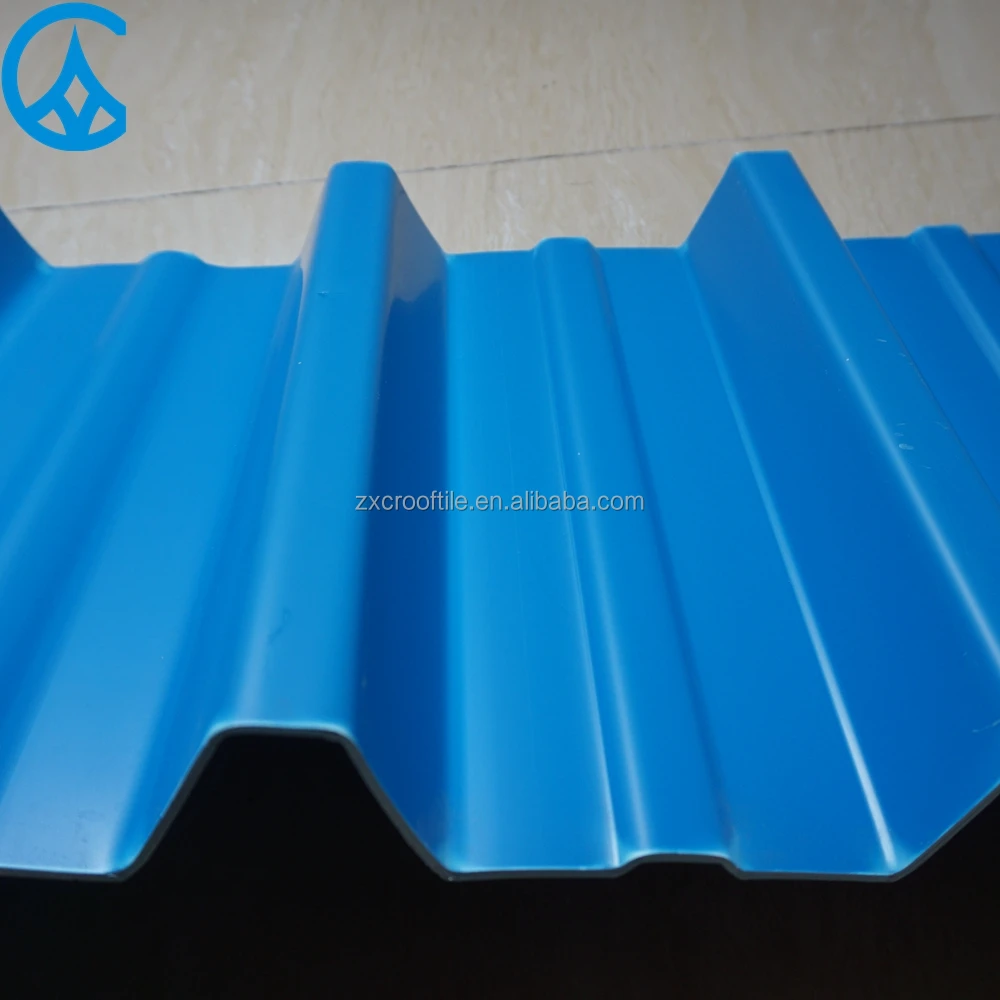 Pvc Plastic Building Corrugated Color Prefab Houses Synthetic Resin Roof Sheets