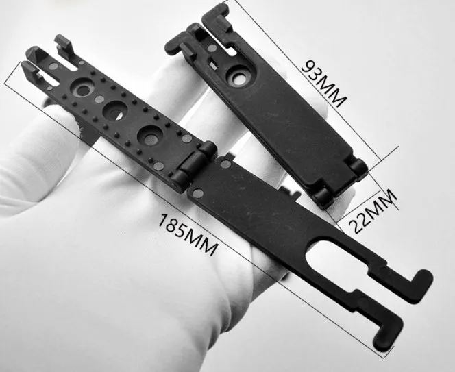 KYDEX Scabbard Carrying Clip MOLLE Buckle MOLLE-LOK Scabbard K Sheath Waist Clip System Scabbard Back Clip