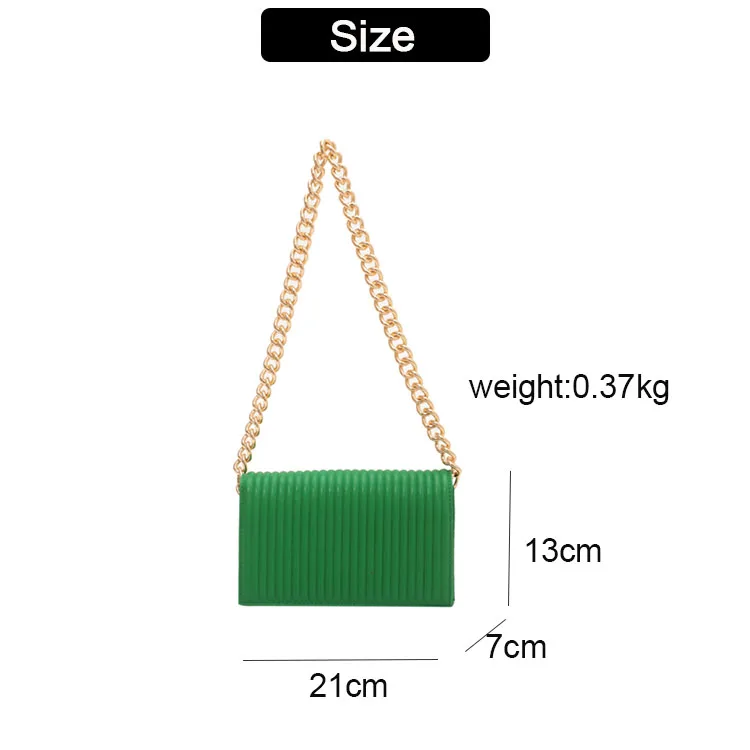 Single Golden Chain Shoulder Square Ladies Designer CrossBody Bag Purses Handbags messenger bags 2022