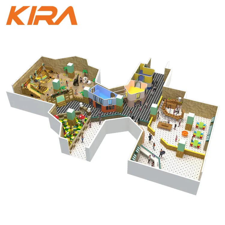 Commercial Use Playing Area Indoor Playground Macaron Theme For Kid Playground Indoor Mall