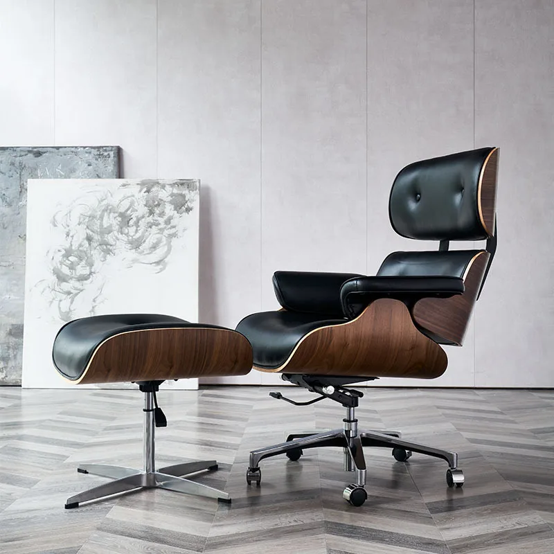 Modern Nordic High End Durable Comfortable Home Bedroom Office Furniture PU Leather Leisure Sofa Chair