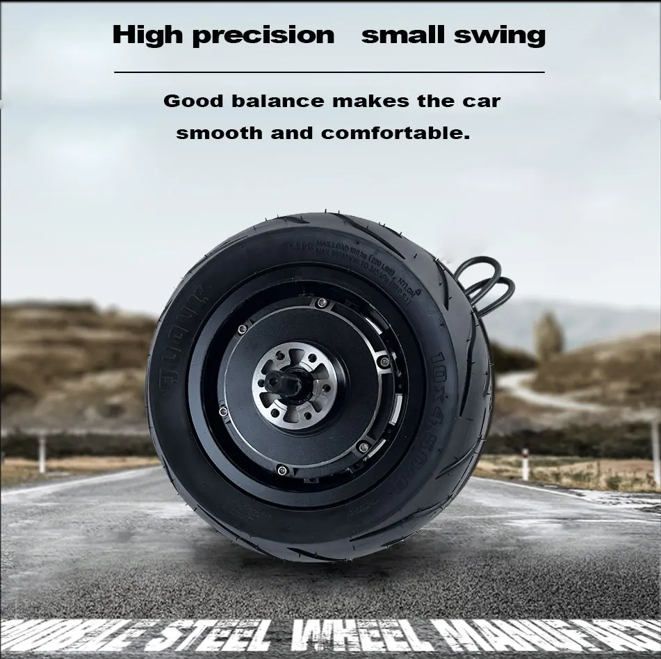 10 inch 48v 72v 2000w 5000w 100km/h high speed fat tire hub motor for electric scooter