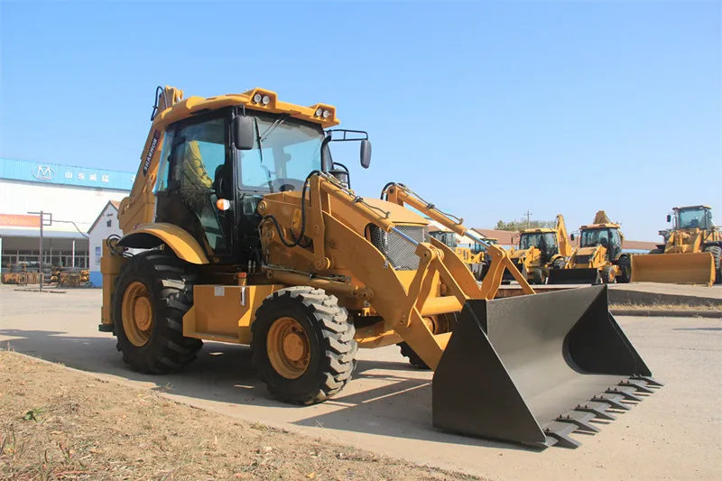 From factory 2.5 ton Mini Backhoe Loader Retro excavator with price