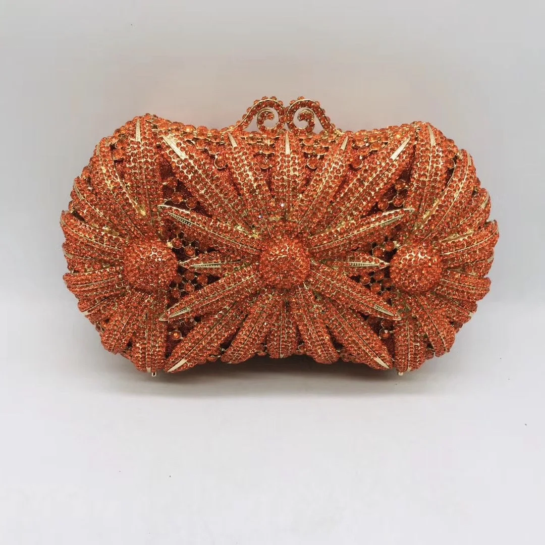 China Factory Wholesales Luxury Crystal Rhinestone Clutch Evening Bag for Formal Party Diamond