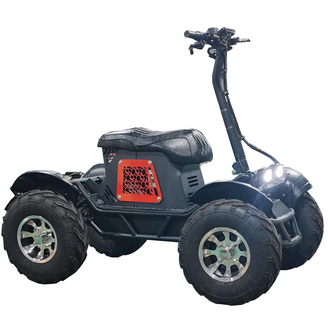 Custom 60v 60ah mit 10000w adult beach mountain 4wd 4X4 electric atv e utv snow machine scooter all terrain and utility vehicles