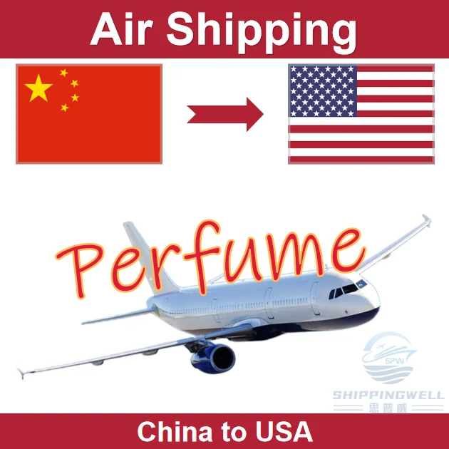 Cheap DDP Air Freight Shipping Forwarder for Perfume Shipping From Shenzhen China to USA Customs Clearance/Door to Door Service