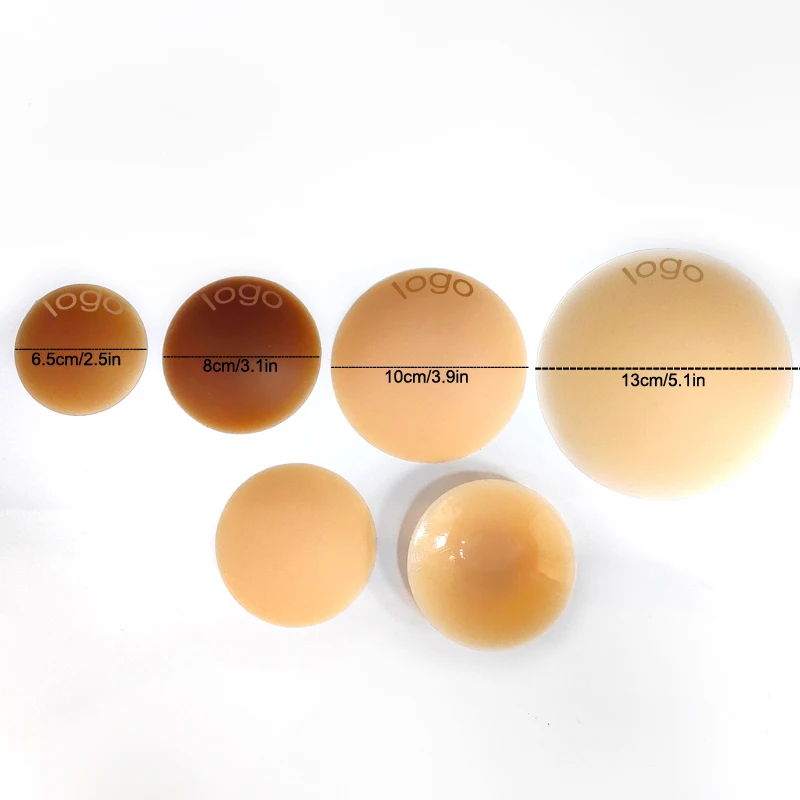 8cm 13cm 10cm Big Nippies Adhesive Reusable Silicone Nipple Cover