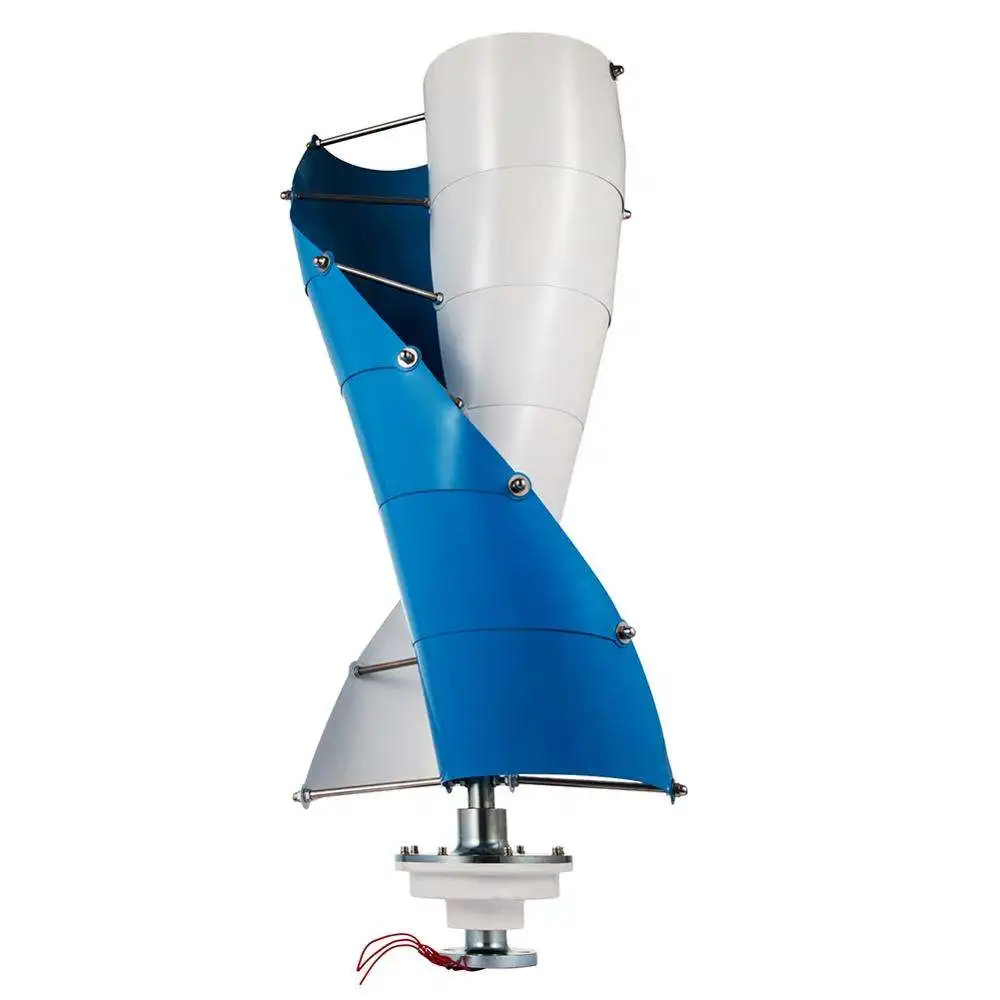 Perfect Quality Wind Generator 2000w 3000w 24v 48V Vertical axis Wind Turbine with 1000w solar hybrid controller for home use