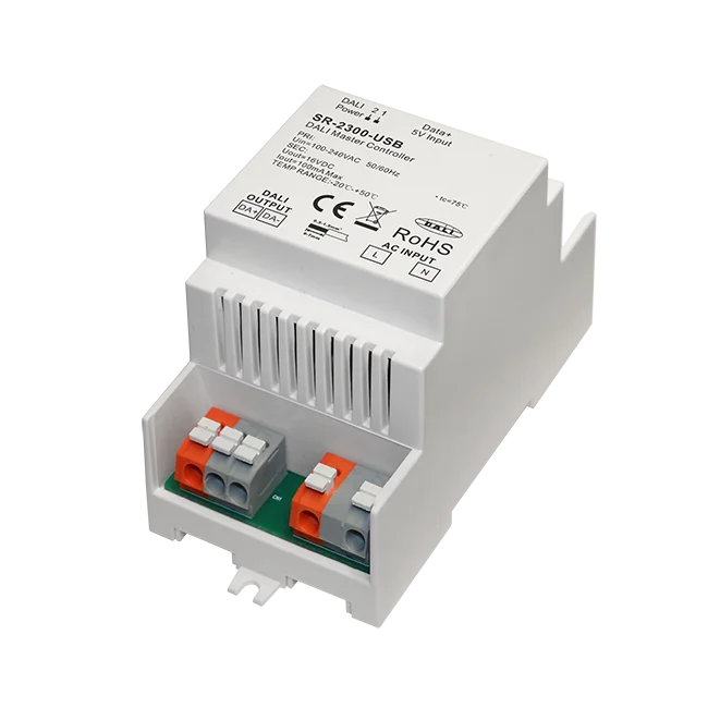 Источник питания и поддержка HCL автобуса DALI master SR-2300USB bulit-in