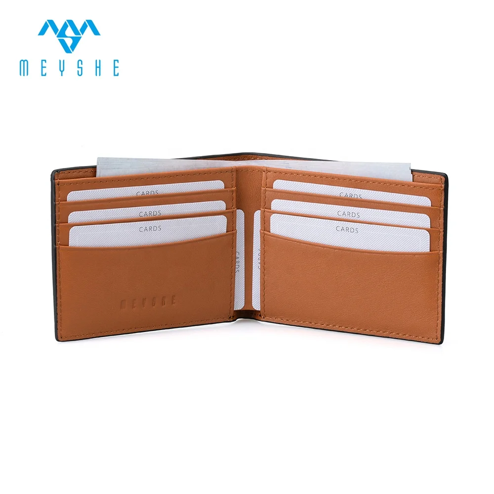 Factory Custom Fashion Black Python Skin Genuine Leather Short Slim Wallet Card Holder For Men