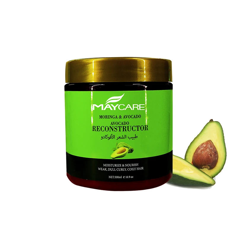 Organic Avocado Hair Food Deeply Repair 3-in-1 Dry Hair Mask Treatment