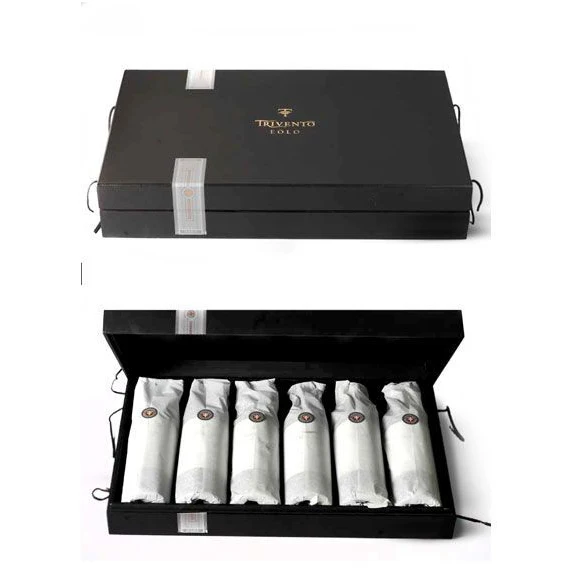 Wholesale Luxury Fancy Paper Packaging Customized Single/Multi-Bottle Wine Tote Bag Gift Box with Matte Finish Rigid Structure