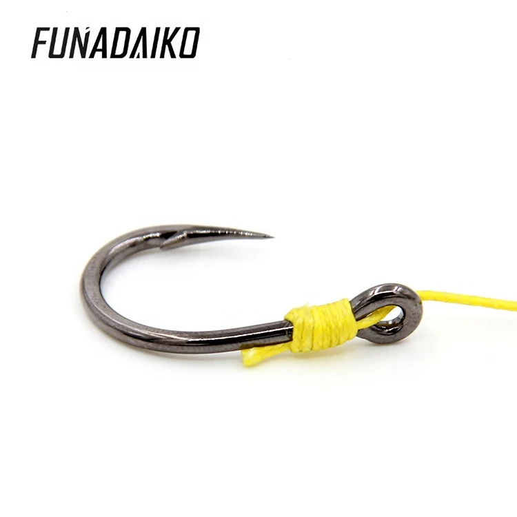 FUNADAIKO Wholesale Small Hooks Pack Freshwater Medium Saltwater Fishing Hooks Set