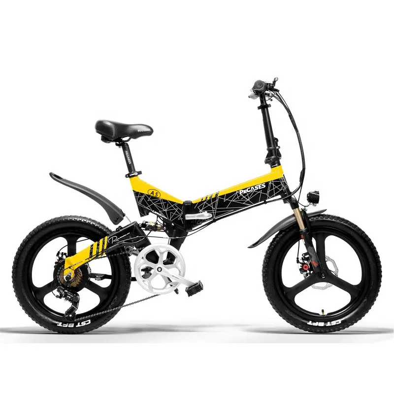 Manufacturer G650 20 inch Electric Bike Foldable  with Rear Suspension  with L G 13AH Lithium Battery