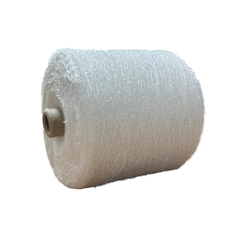 Fluffy And Comfortable Yarn Chunky For Hand Diy Knitting Hand Knitting Yarn For Blanket Sequin Yarn