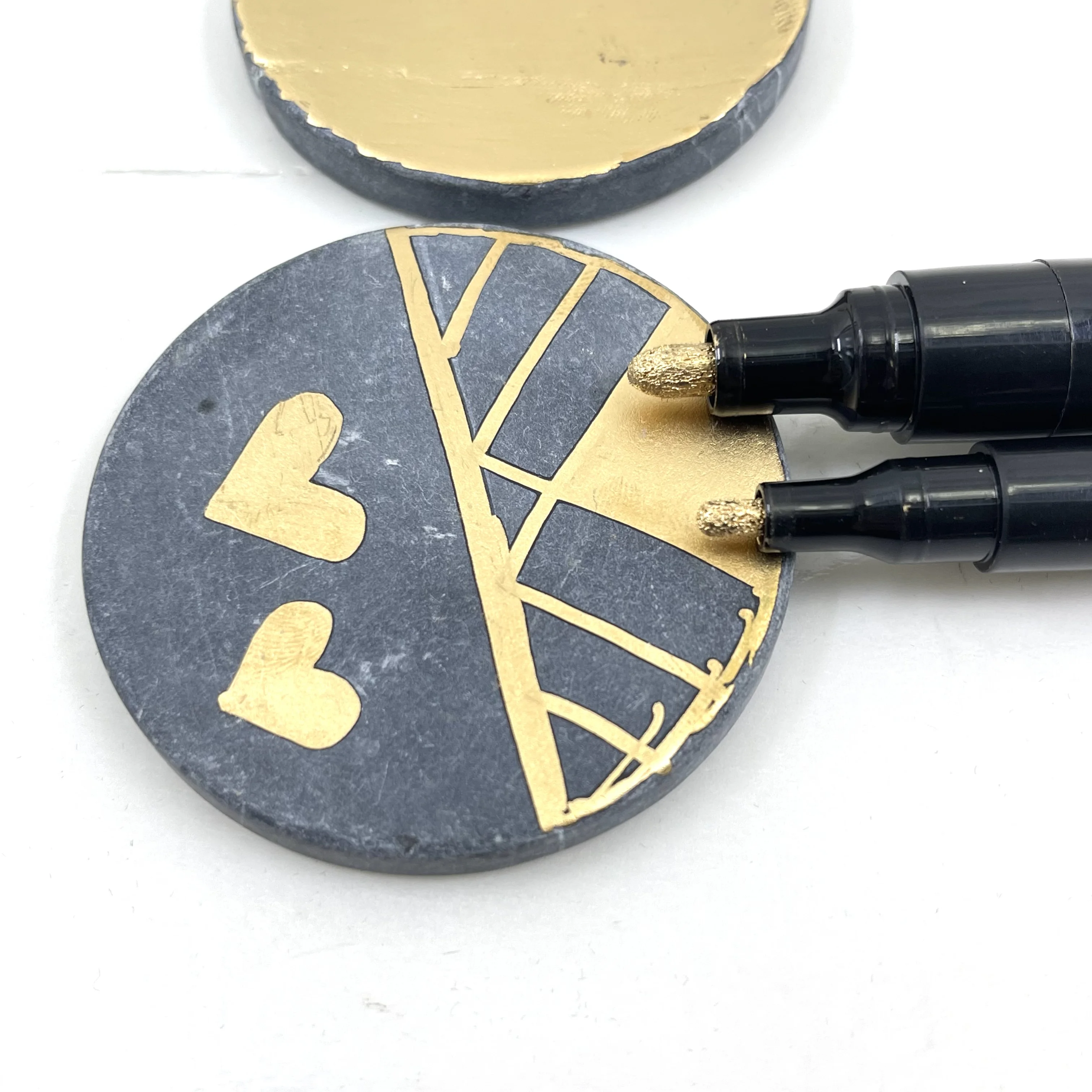 Medium Tip Permanent Mirror Effect Marker Paint Pens For Rock Painting Set