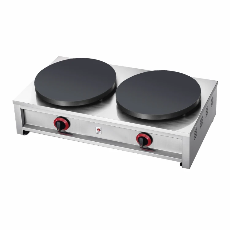 Hot Sales Commercial Snack Machine Electric Crepe and Pancake Maker Stainless Steel for Restaurant Use